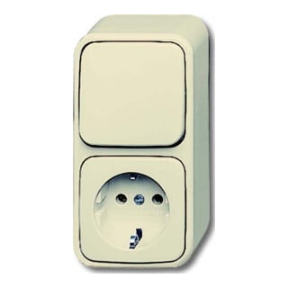 Busch-Jaeger Combinaison prise + interrupteur 2601/6/2300 EAP