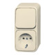 Busch-Jaeger Combinaison prise + interrupteur 2601/6/2300 EAP