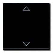 Busch-Jaeger Commande volet roulant noir mat 6430-885-102-1