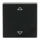 Busch-Jaeger Commande volet roulant noir mat 6430-885-102