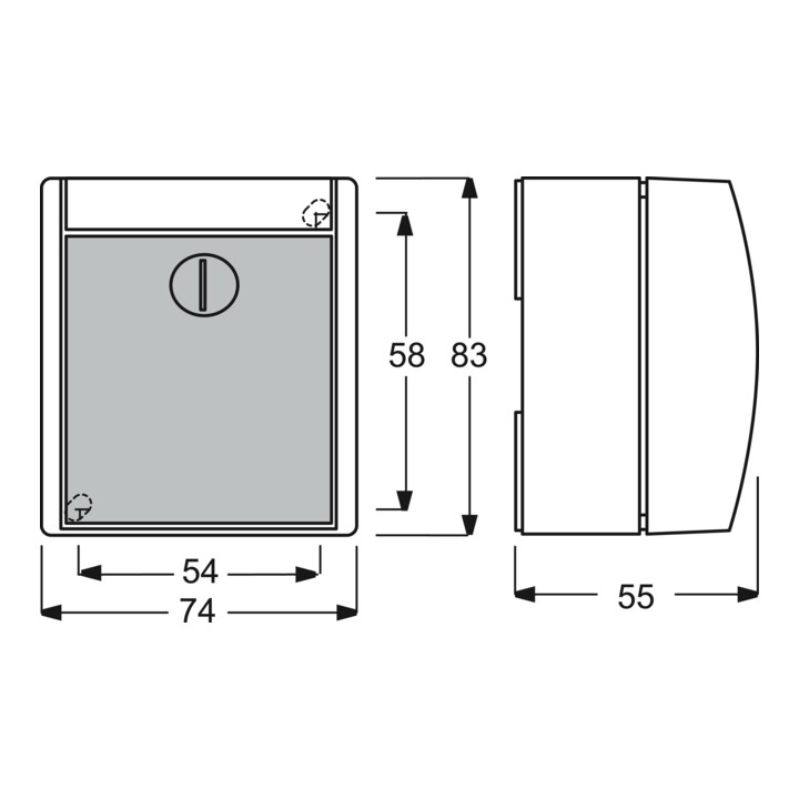 Busch-Jaeger Dämmerungsschalter ocean 2240 W-53