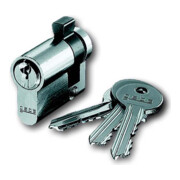 Busch-Jaeger Demi-cylindre profilé identique 0521 PZ-GS-1