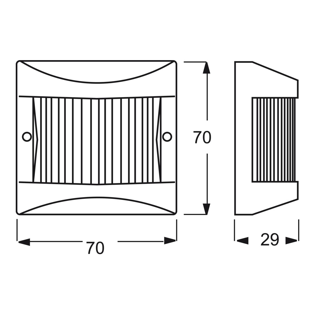 Busch-Jaeger Détecteur anth 180 UP Lentille combinée 6800-35-102C