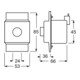 Busch-Jaeger Dimmer 40-420W/VA f.Reiheneinbau 6513-102-2