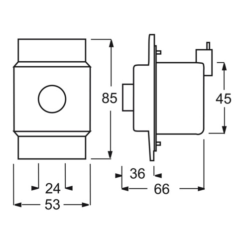 Busch-Jaeger Dimmer 40-420W/VA f.Reiheneinbau 6513-102