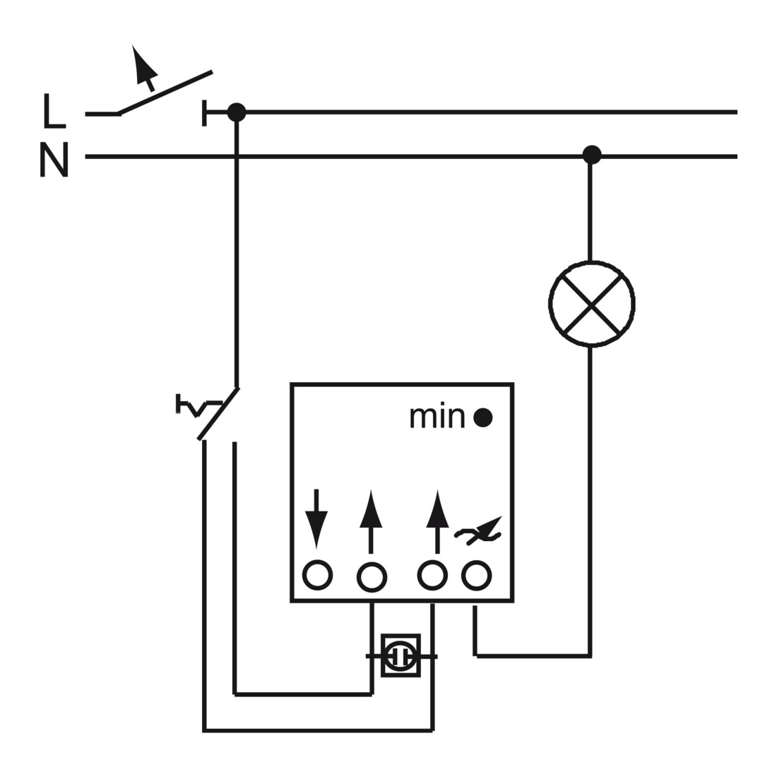 Busch-Jaeger Dimmer-Einsatz 20-500W 2247 U