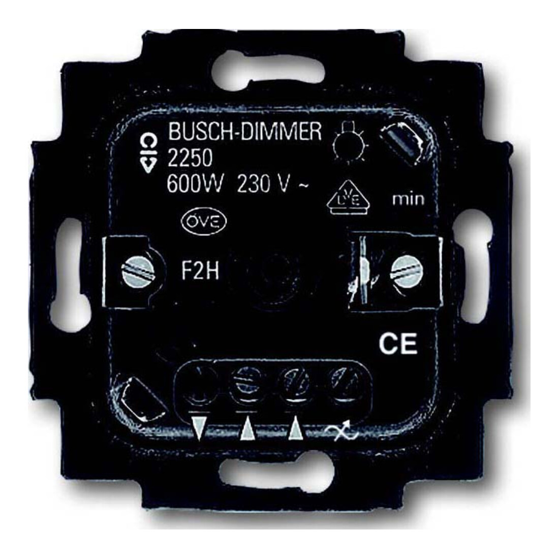 Busch-Jaeger Dimmer-Einsatz 60-600W Drehbetätig. 2250 U