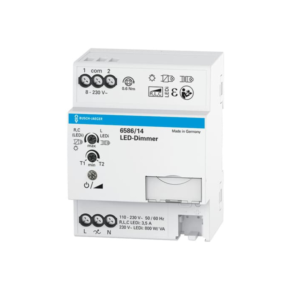 Busch-Jaeger Dimmer grau REG 6586/14