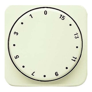 Busch-Jaeger Disque central blanc minuterie, 15 min 1770-212-102