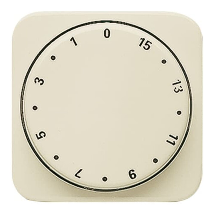 Busch-Jaeger Disque central blanc minuterie, 15 min 1770-212-102