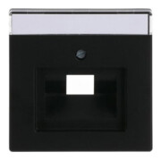 Busch-Jaeger Disque central noir avec montage pour boîte de connexion UAE 1f 1803-885-3