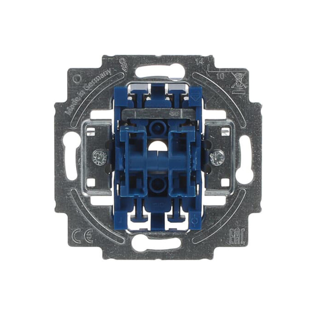 Busch-Jaeger Double bouton-poussoir 2x1pôle 2xcontact NO 2020 US-205-101