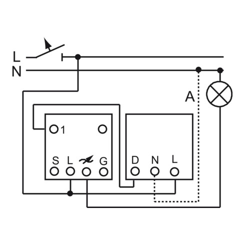 Busch-Jaeger Drehdimmer-Nebenstelle 6592 U