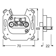 Busch-Jaeger Einsatz 0230-101-2