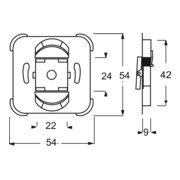 Busch-Jaeger Einsatz 2031 UP-3