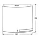Busch-Jaeger Élément de commande 1/2-fach MF/IR 6320/10-83