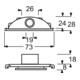 Busch-Jaeger Entrée de câble bl/gn pour tubes, taille M 20x1,5 2137/10 W-53