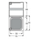 Busch-Jaeger Entretoise aws verrouillable 2118 GKSLN-34