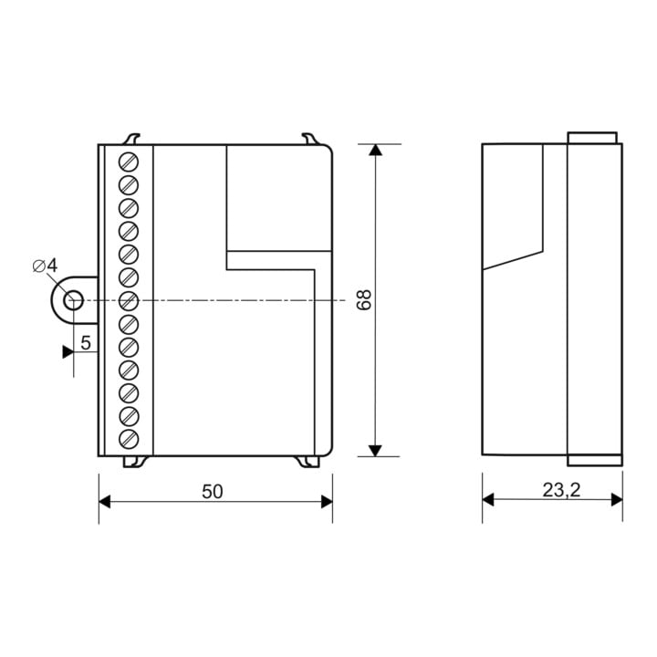 Busch-Jaeger Extension de bouton encastrable 83111-101