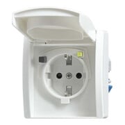 Busch-Jaeger FI-SCHUKOMAT insert alpinblanc 3120 EUGB-44-1