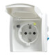 Busch-Jaeger FI-SCHUKOMAT insert alpinblanc 3120 EUGB-44
