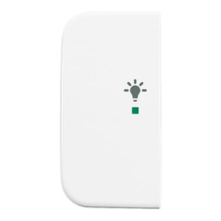 Busch-Jaeger Interrupteur 1 voie Symbole Lumière blanc alpin 6231-21-214
