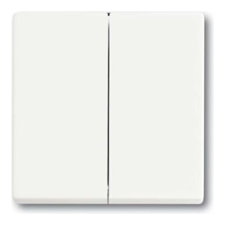 Busch-Jaeger Interrupteur bascule studioweiß/mt pour télécommande 6736 FoH-884