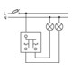 Busch-Jaeger Interrupteur modulaire 230V 10A 2000/5 US