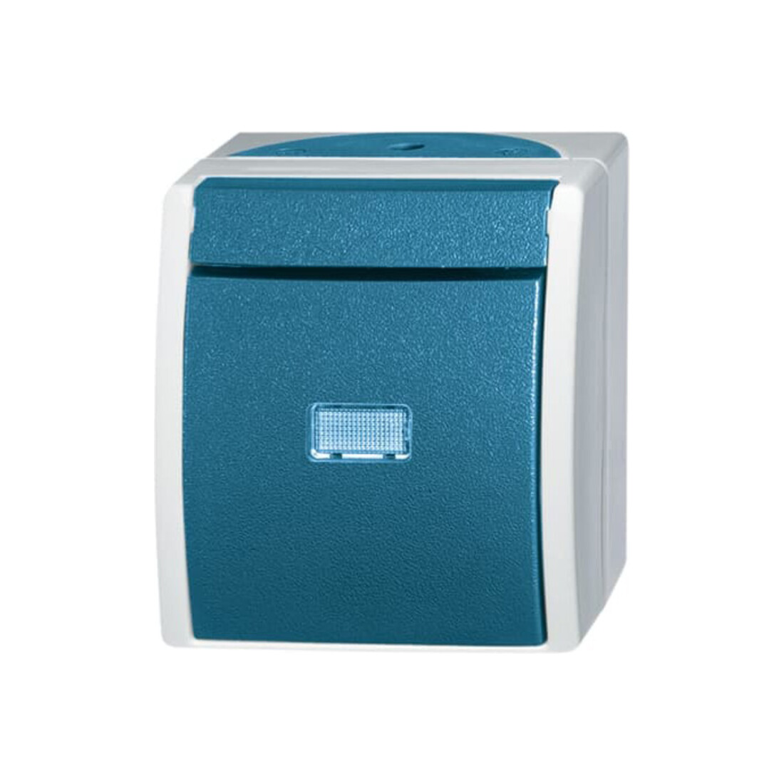 Busch-Jaeger Interrupteur va-et-vient AP 2601/6 WGL-53