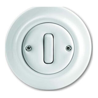 Busch-Jaeger Interrupteur va-et-vient encastrable porcelaine 2002/6 UJ-64