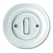 Busch-Jaeger Interrupteur va-et-vient encastrable porcelaine 2002/6 UJ-64-1