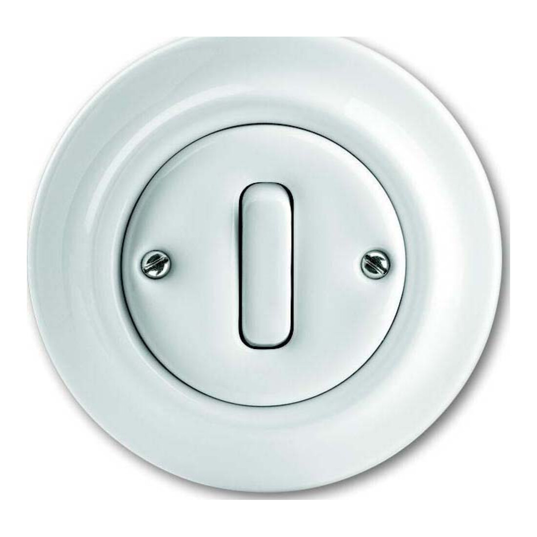 Busch-Jaeger Interrupteur va-et-vient encastrable porcelaine 2002/6 UJ-64