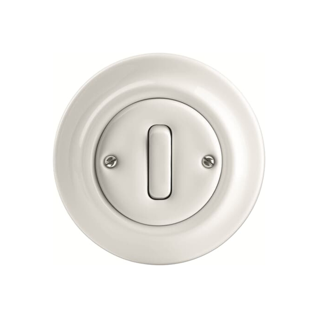 Busch-Jaeger Interrupteur va-et-vient encastrable porcelaine 2002/6 UJ-64
