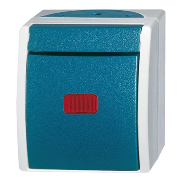 Busch-Jaeger Interrupteur va-et-vient témoin AP 2601/6 SKW-53