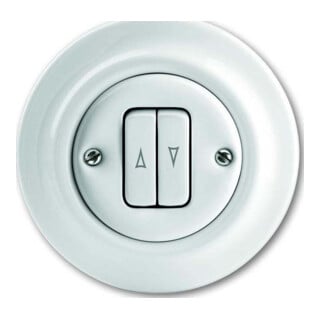 Busch-Jaeger Interrupteur volet roulant encastré porcelaine 2022/4 UJ-64