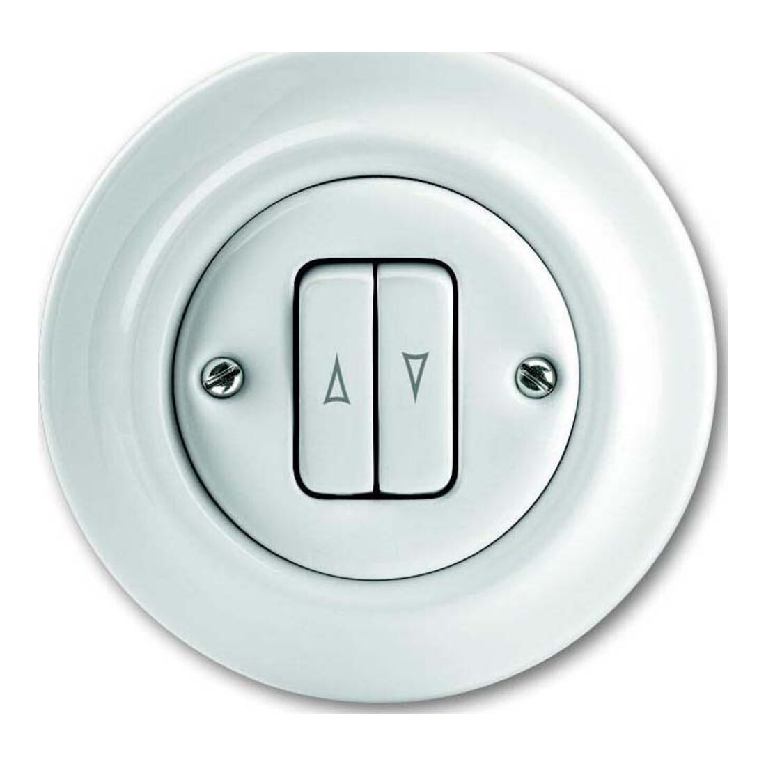 Busch-Jaeger Interrupteur volet roulant encastré porcelaine 2022/4 UJ-64