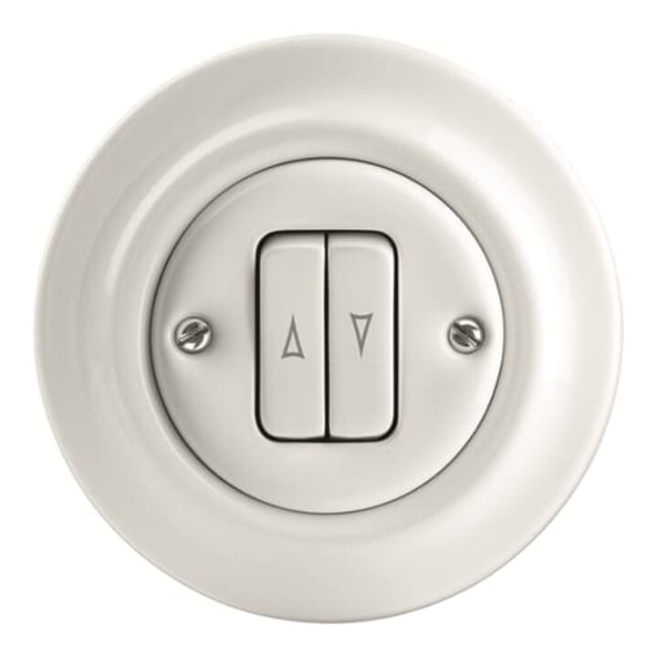 Busch-Jaeger Interrupteur volet roulant encastré porcelaine 2022/4 UJ-64