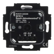 Busch-Jaeger Jalousie-Basis-Einsatz 2Schliesser 3A 690VA 6418 U-2