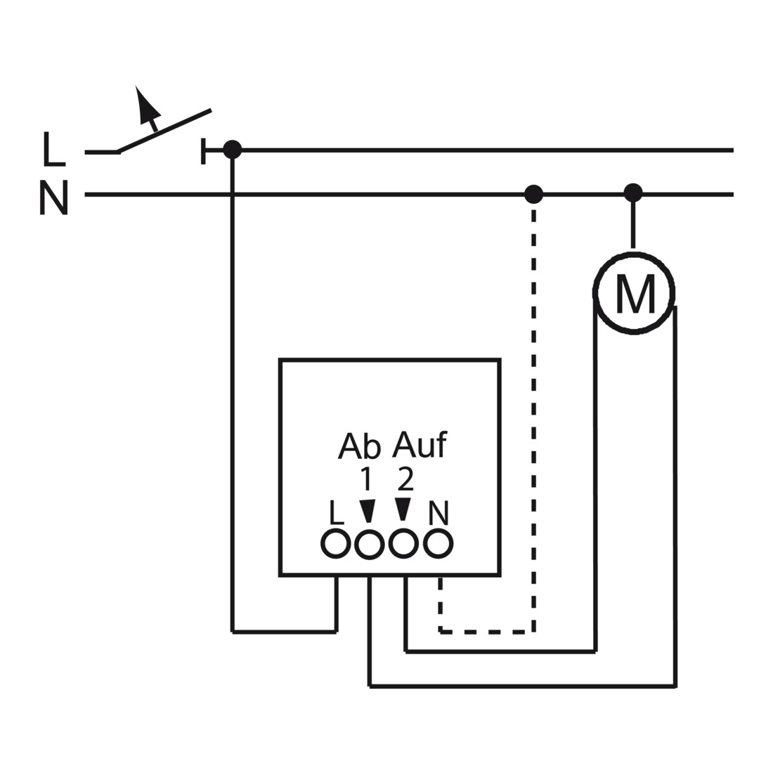 Busch-Jaeger Jalousie-Basis-Einsatz 2Schliesser 3A 690VA 6418 U