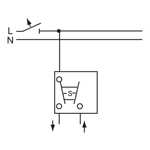 Busch-Jaeger Jalousieschalter 2601/4 W-53