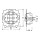 Busch-Jaeger Jalousieschalter-Einsatz 1polig 2000/4 US-3