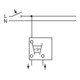 Busch-Jaeger Jalousietaster AP m.Beschriftungsbogen 2621/4 W-53-3