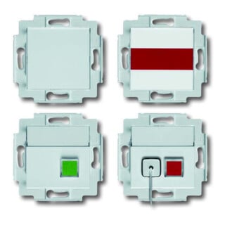 Busch-Jaeger Kit d’appel pour WC handicapé studioweiß 1510 UC-84-101