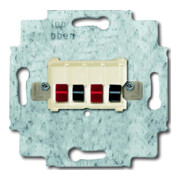 Busch-Jaeger Lautsprecher-Anschlussdose 2fach, weiß 0248/02-101