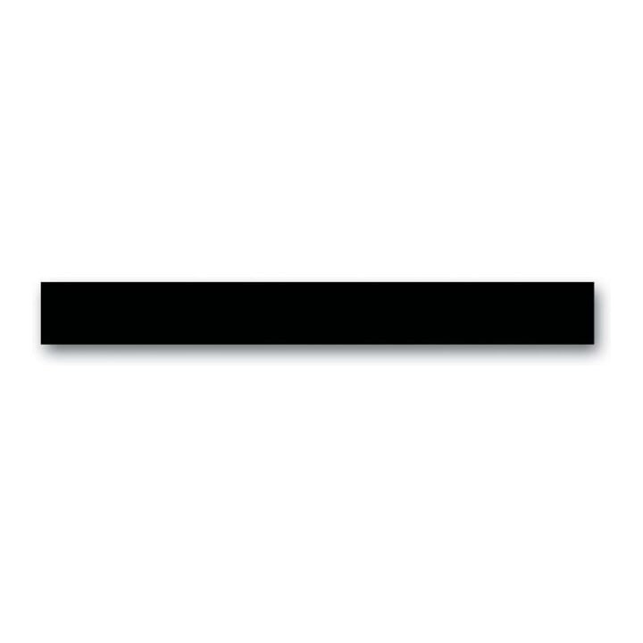 Busch-Jaeger Liste de finition supérieure Standard verre noir 6348-825-101