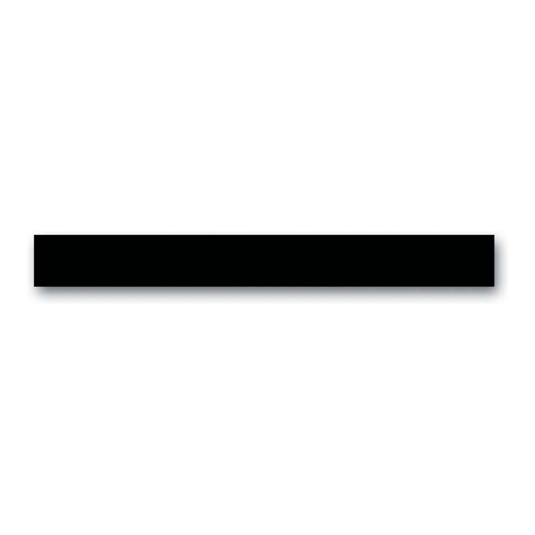 Busch-Jaeger Liste de finition supérieure Standard verre noir 6348-825-101