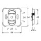 Busch-Jaeger Module 2031 encastré