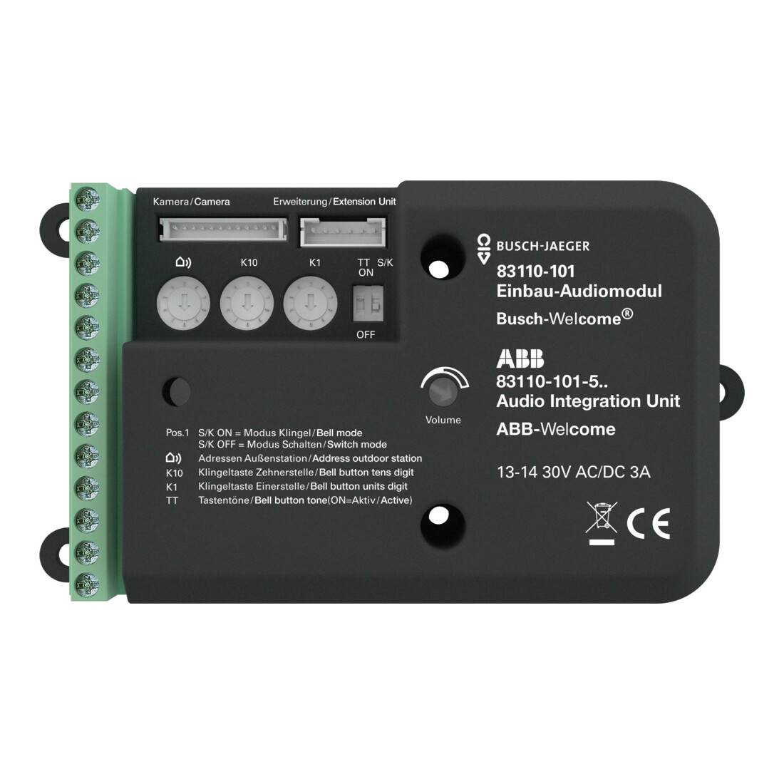 Busch-Jaeger Module audio encastrable 83110-101