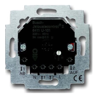 Busch-Jaeger Module de commande de volet roulant 2 fermetures 3A 690VA 6411 U-101