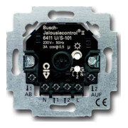 Busch-Jaeger Module de commande de volet roulant 2 fermetures 3A 690VA 6411 U/S-101-1